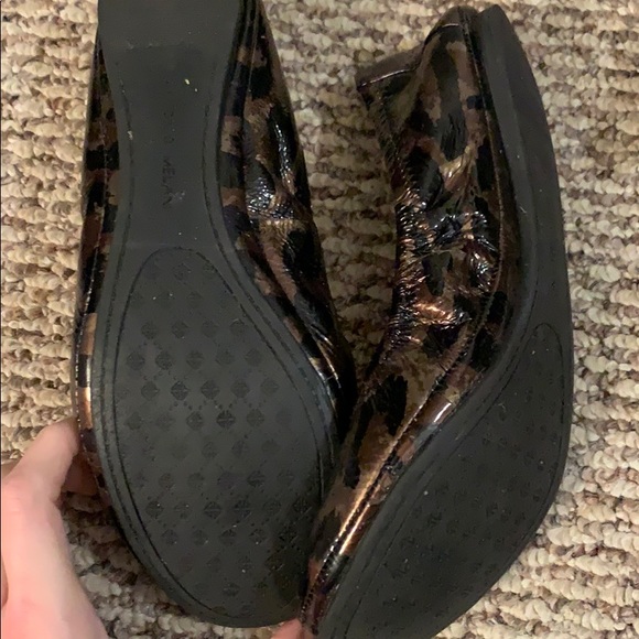 Antonio melani leather leopard print flats size 9 - Picture 3 of 3